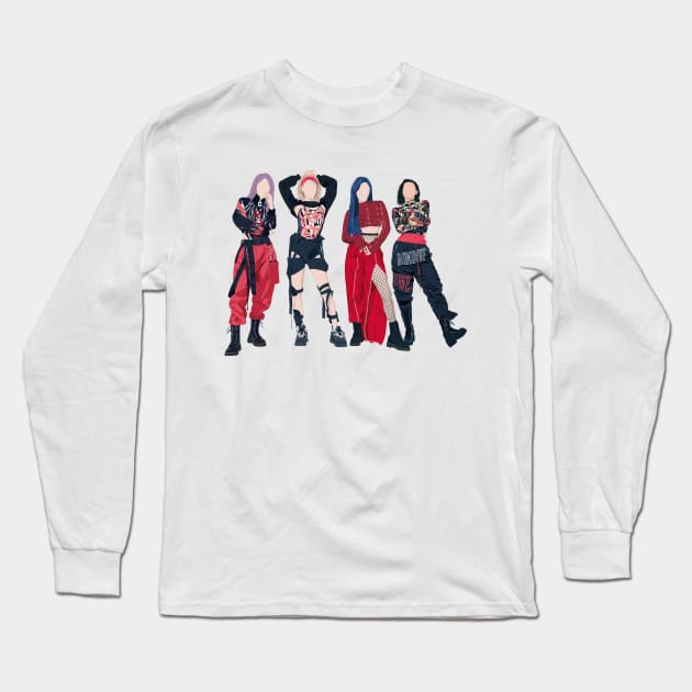 MAMAMOO - HIP Long Sleeve T-Shirt by cahacc